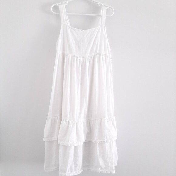 Old Navy Casual White Dress size 8 - Picture 1 of 14